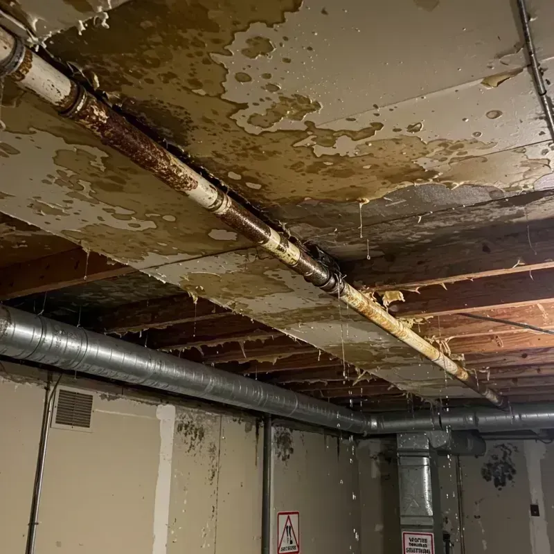 Ceiling Water Damage Repair in Colchester, IL