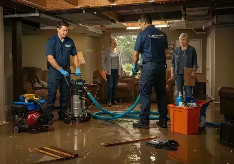 Basement Water Extraction and Removal Techniques process in Colchester, IL