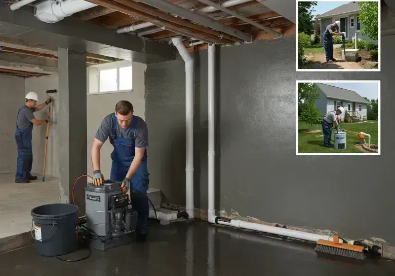 Basement Waterproofing and Flood Prevention process in Colchester, IL